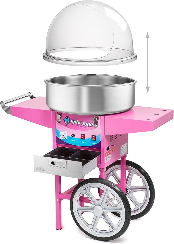 Amazon.com: Olde Midway Cotton Candy Machine Cart with Bubble Amazon.com: Olde Midway Cotton Candy Machine Cart with Bubble